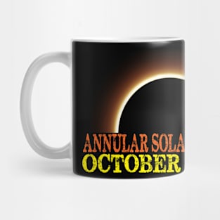 Annular Solar Eclipse 2023 October 14 2023 Mug